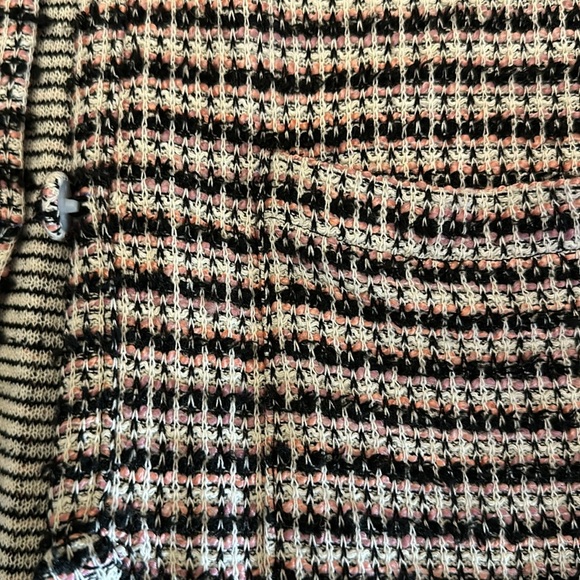 Pink and black long sweater/jacket - Picture 3 of 3